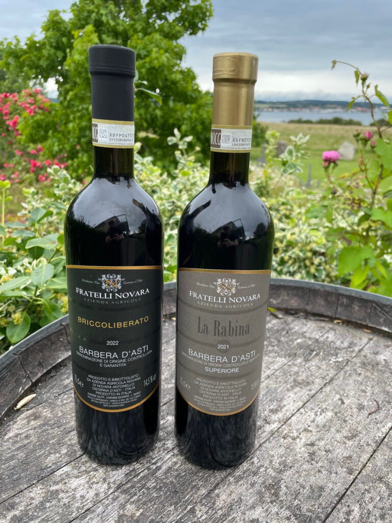 To udgaver af Barbera d'asti