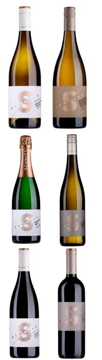Smagekasse Weingut Egon Schmitt – seks vine fra Pfalz med mousserende, hvid, rød og sød vin